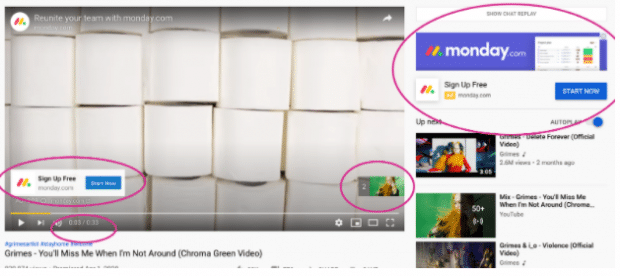 Unskippable video ads